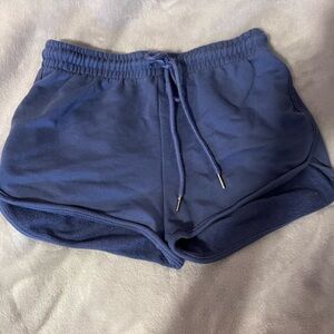 Blue shorts
